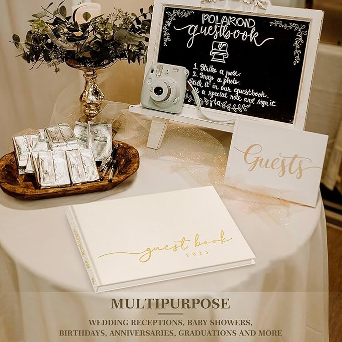 Lanpn Wedding Guest Book 2025 - Image 5
