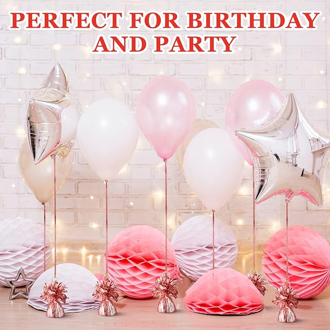 24 Pcs Balloon Weights Metallic Anchor Balloon Holder - Image 5