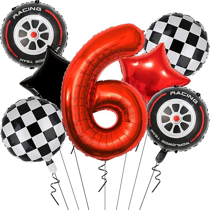 Race Car Birthday Decorations by Unknown