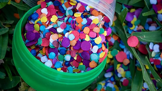Fiesta Confetti.Value Mexican Colorful Paper Confetti. Jumbo Bag .95lb/425gr. - Image 3