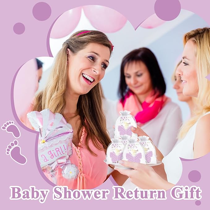 50 Sets Butterfly Baby Shower Favors - Image 7