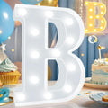 Pooqla LED Marquee Letter Lights, Warm White and Cool White Decorative Lighted by Pooqla