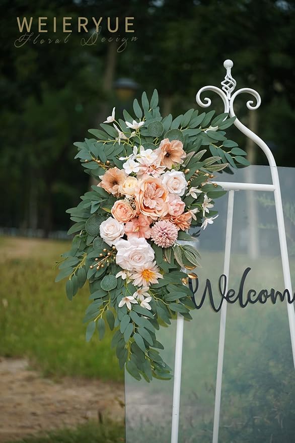 Artificial Wedding Arch Flowers Kit - Image 6