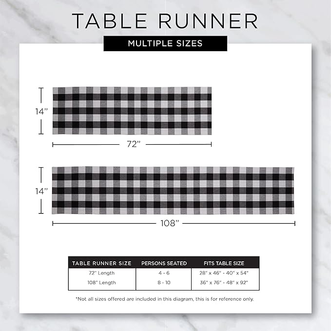 DII Woven Basic Tabletop Collection Chevron Table Runner - Image 8