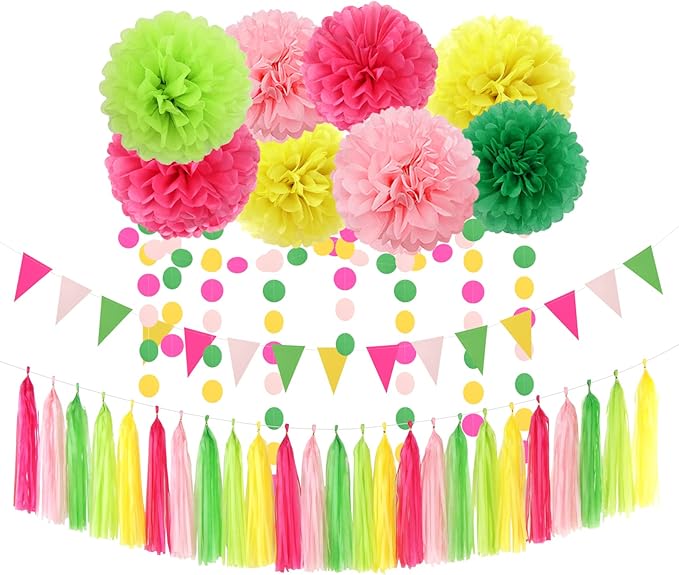 Hawaii Pool Party-Decorations Streamers by LastingSurprise