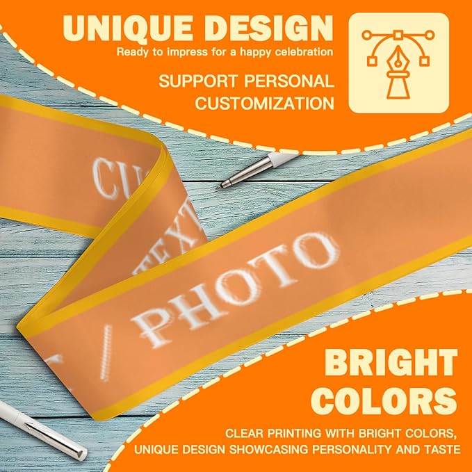 Custom Sash, Personalized Birthday Sash - Image 4