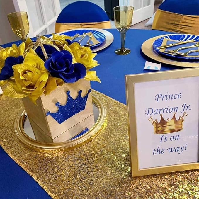 Eternal Beauty Gold Table Runner - Image 2