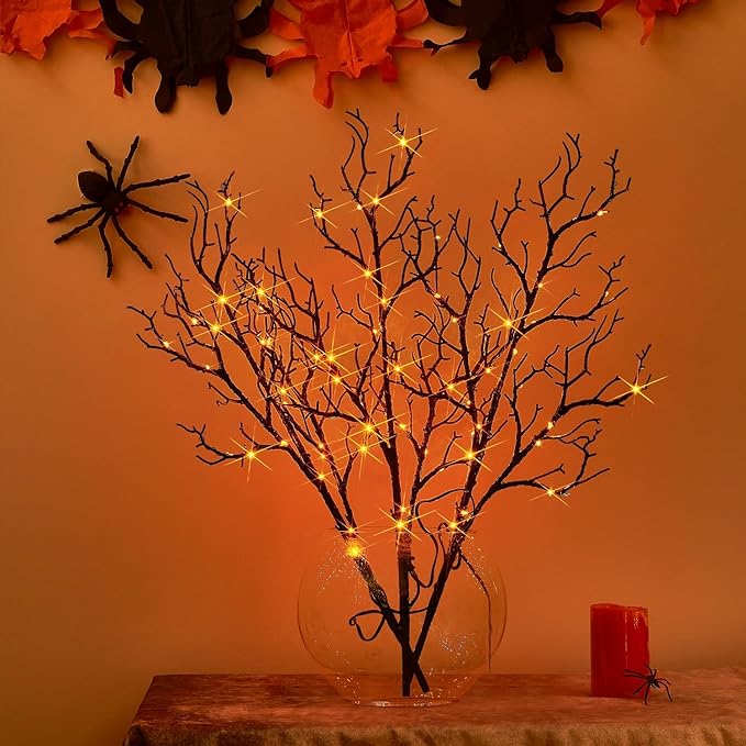 Birchlitland Halloween Branch Lights by Birchlitland