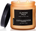 M&SENSE Creamy Vanilla Scented Candle, 11.6oz Clean Non Toxic Home Sweet Scent by MSENSE