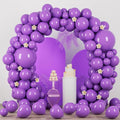 90pack Purple Balloons Different Size 18/12/10/5 Inch Purple Balloon Garland by Voircoloria