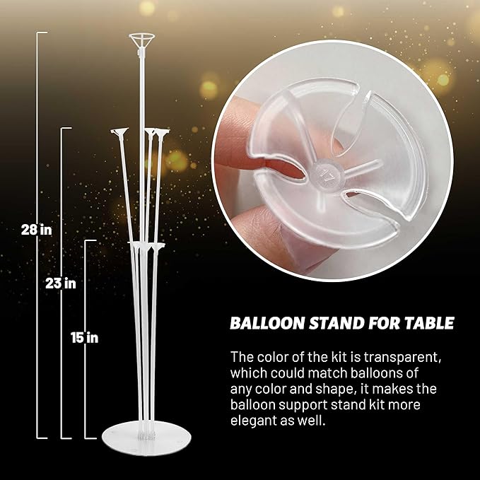 JOYYPOP 20 Sets Balloon Stand Kit, Balloon Sticks - Image 2