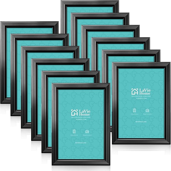 LaVie Home 4x6 Picture Frames Simple Designed Photo Frame by LaVieHome