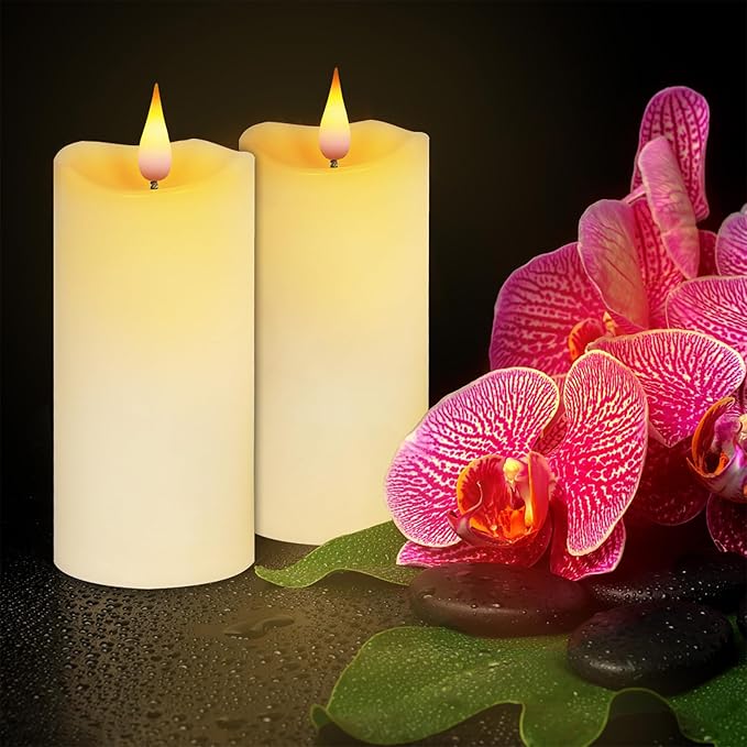 Aignis Indoor Flameless LED Candles Battery Operated - Image 2