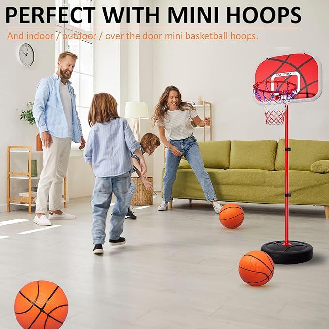 18 Pcs 5" Mini Basketball Set - Image 5