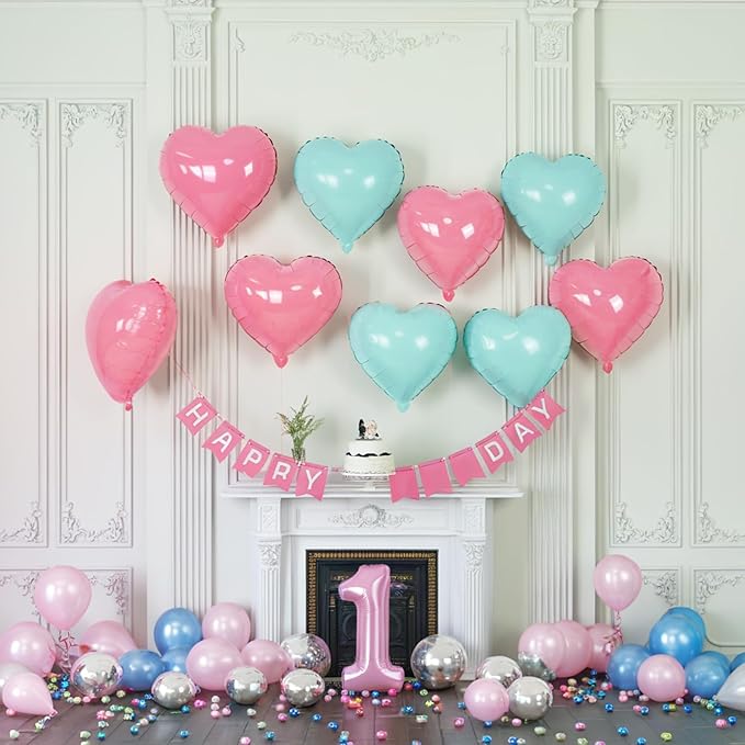 Pink Blue Balloons - Image 5