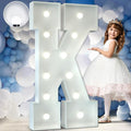 imprsv Cool White Light Up Letter K, Decorative Signage by Letsmakeitimpressive