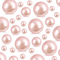 260Pcs Rosegold Glossy Beads for Centerpiece Decor, Artifical Pearls Vase Filler by EGKamhFloatingBeadsPearls