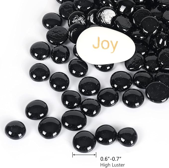5LB Fire Glass Beads Flat Glass Marbles - Image 3