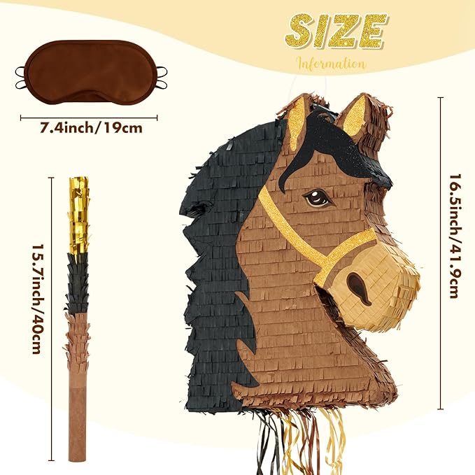 WERNNSAI Horse Piñata - Image 4