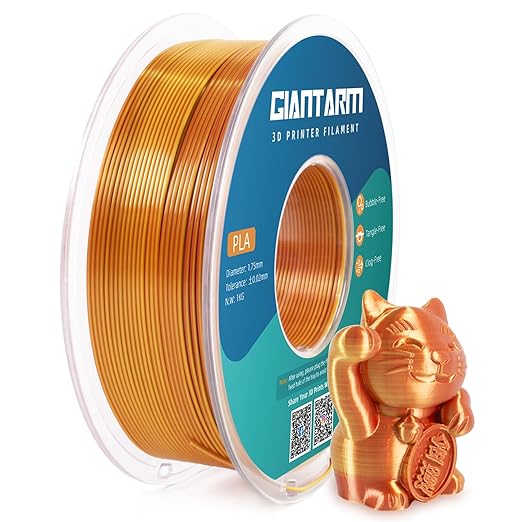 GIANTARM Dual Color PLA Filament, Silk PLA Filament 1.75mm +/-0.02mm, 1KG Spool - Image 7
