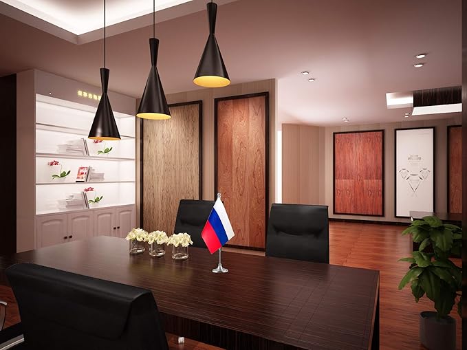 Russia Russian Flag Table Desk Flags, Office Flag, International World Country - Image 3