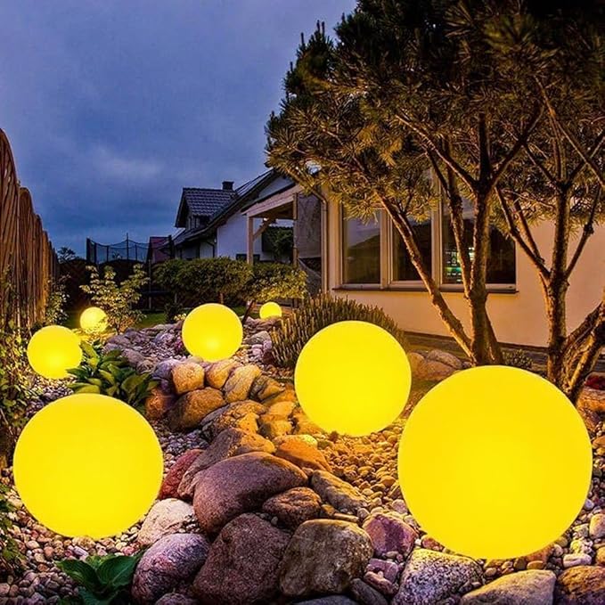 50CM/20-inch Large LED Globe Orb Light, Rechargeable LED Ball Light, Dimmable - Image 6