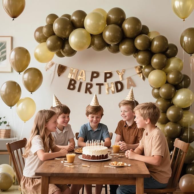 KAWKALSH Brown Balloon 12 Inch - Image 7