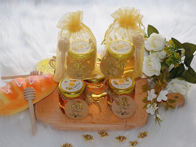 IIKUM 40 Pack Glass Honey Jars, 1.5 oz Honey Pot - Image 5