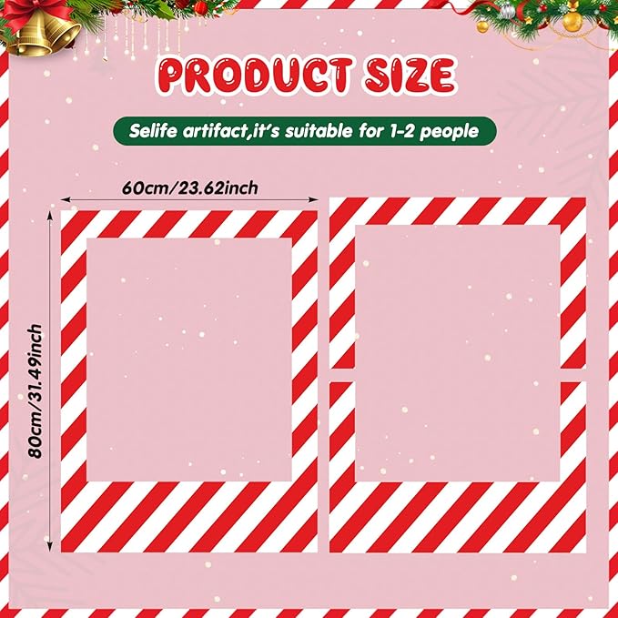 32 x 24 Inch Large Blank DIY Photo Booth Props Picture Frame Party Frame DIY - Image 2