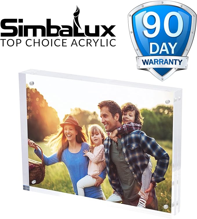SimbaLux Magnetic Acrylic Picture Photo Frame 8x10 inches 24mm Thick - Image 7