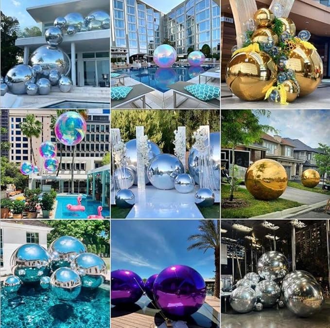 Inflatable Mirror Ball Set - Image 5