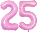 GOER Number 25 Balloons for 25th Birthday Party Decorations, 42 Inch Jumbo Foil by GOER