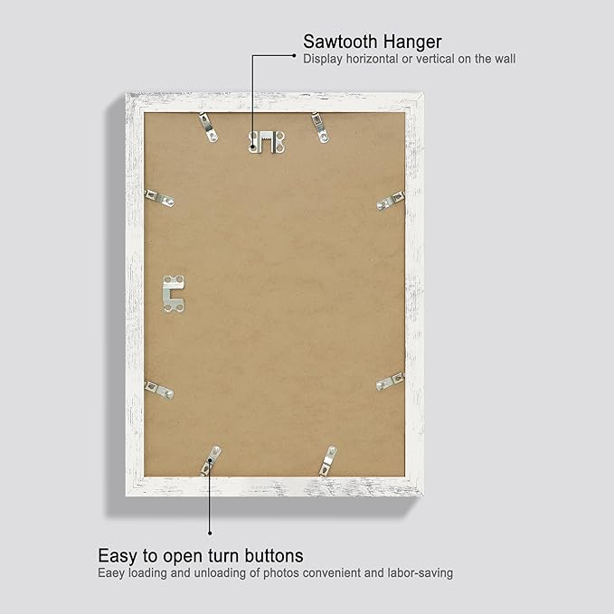 10x14 Picture Frame Set of 4 - Image 5