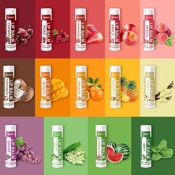 Yopela 28 Pack Natural Lip Balm Bulk - Image 2