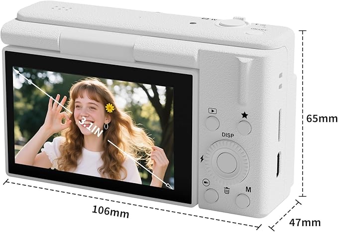 2K Digital Camera with 48MP Multi-Filter 16X Zoom Anti Shake - Image 3