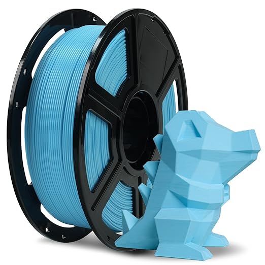 FLASHFORGE Rapid PLA Filament 1.75mm Ice Blue, 500mm/s High Speed Printing by FLASHFORGE