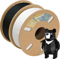 DURAMIC 3D PLA+ Filament 1.75mm 2Kg Black + White, PLA Plus Filament 2 Pack 1kg by Duramic3D