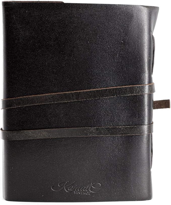 Handmade Leather Journal | Writing Notebook Diary | Bound Daily Notepad - Image 4
