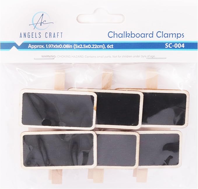 72 Count Chalkboard Signs Clips - Image 2