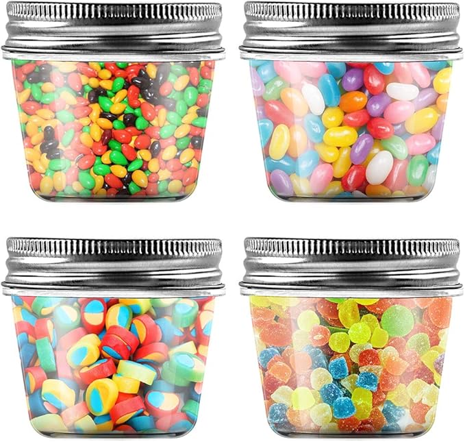 novelinks 4 oz Clear Plastic Jars - Image 6
