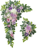 Wedding Arch Flowers, Artificial Flower Arch Decor by Odouzy