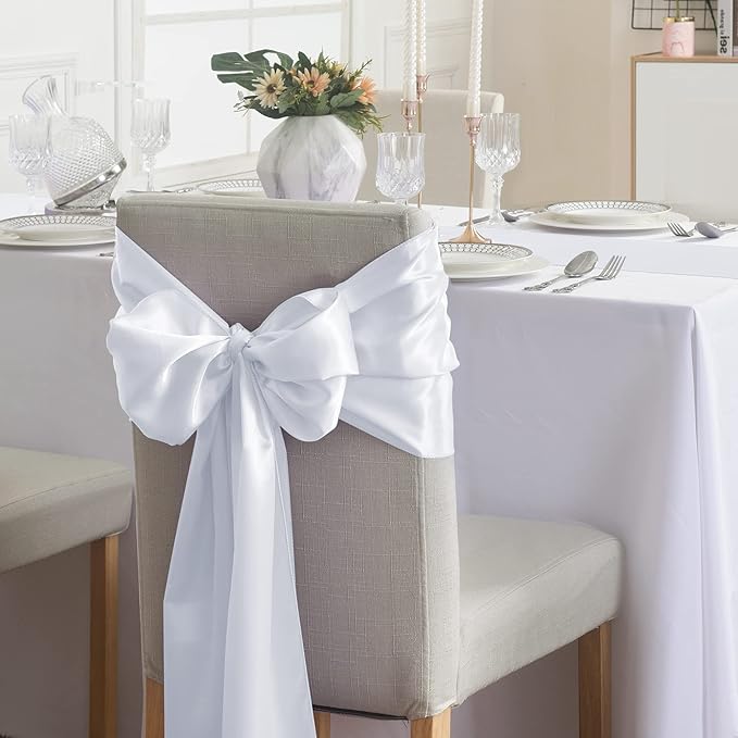 6Pack Table Runner 12 x 108 Inches Satin Silk Table Runner - Image 6