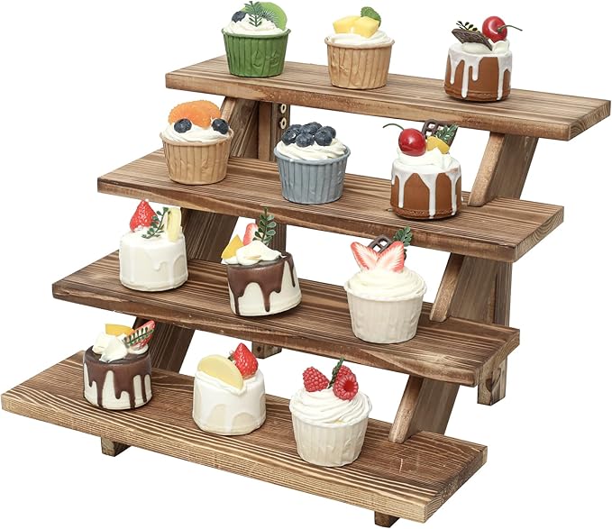 SwallowLiving Wooden Rustic Cupcake Stand by SwallowLiving
