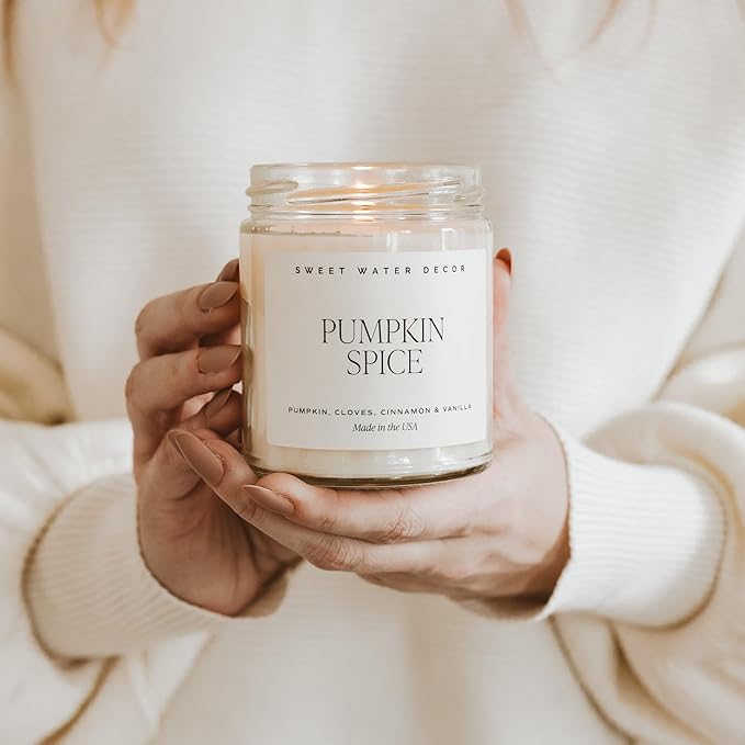 Sweet Water Decor Pumpkin Spice Candle - Image 4