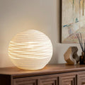 RONDURE 8.7" Modern Ceramic Table Lamp, Modern Bedside Lamps by RONDURE