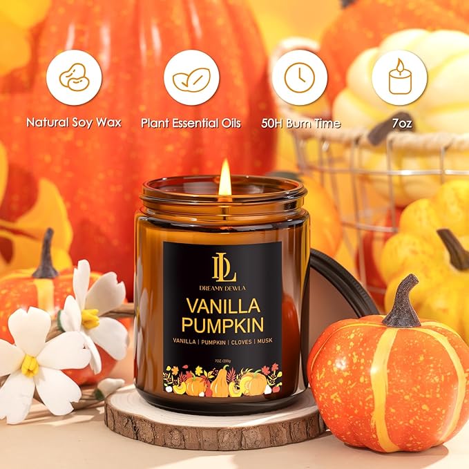 Fall Candle Set, Fall Scented Candles - Image 2