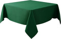 Biscaynebay Textured Fabric Christmas Square Table Cloth 70x70 Inch, Hunter by Biscaynebay