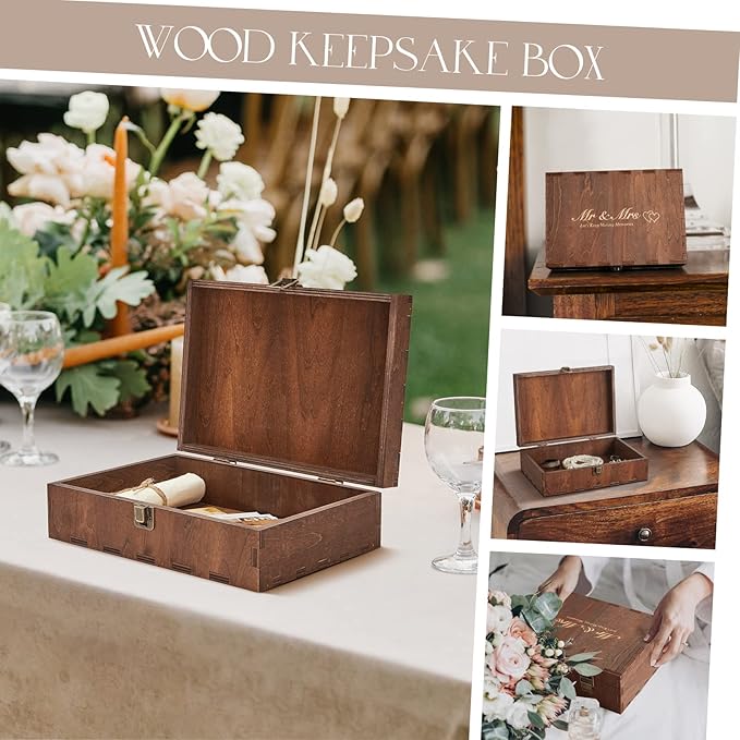 AW BRIDAL Wedding Keepsake Box - Image 6
