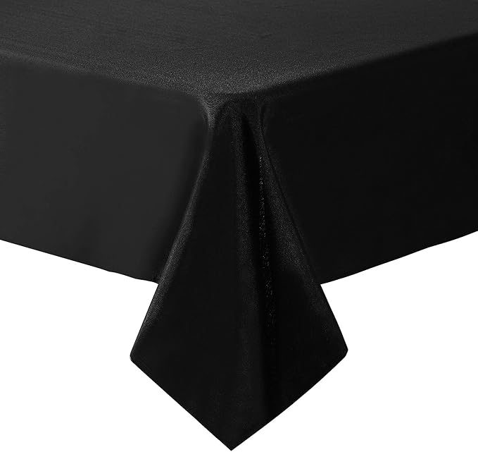 Cupuamon Square Tablecloth 90x90 inch Washable Polyester Fabric Table Cloth - Image 5