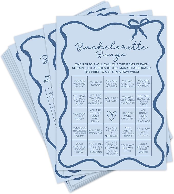 DEEKA 30 PCS Bridal Shower Games Card - Image 8